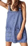 Jumppmile Womens Denim Overalls Sho