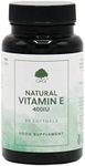 Vitamin E Softgels | 400iu Vitamin E per Softgel | D-Alpha Tocopherol Acetate Vitamin E | 90 Softgels | G&G Vitamins