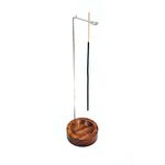 Zyntix Wood Incense Holder and Ash Catcher Wooden Agarbatti Stand with ash Catcher for Temple Incense Stick Holder for Home Agarbatti Stand for Office Phool Incense Sticks Holder