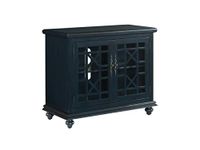 Martin Svensson Home 91035 Avalon Small Spaces Accent Cabinet TV Stand, 38" W x 32" H, Catalina Blue