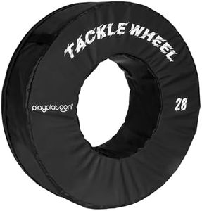 Play Platoon Football Tackle Dummy - 28" Tackling Wheel Dummies for Youth Football Training - Tackle Wheel for Blocking, and Hitting Drills - Football Practice Dummies