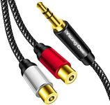 3.5mm to 2RCA Female Cable 2m,Yeung