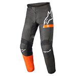 Alpinestars Fluid Chaser Mens MX Pants - Anthracite Coral Fluo 36 inch