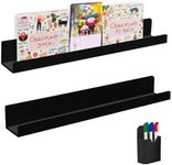 PENGYUDA 2 Pack Magnetic Book Shelf