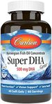 Carlson - Super DHA Gems, 500 mg DH