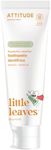 ATTITUDE Kids Fluoride-Free Toothpaste, Plant- and Mineral-Based Ingredients, Vegan, Cruelty-Free and Sugar-Free, Mango 120 grams