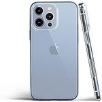 totallee Clear iPhone 13 Pro Max Case, Thin Cover Ultra Slim Minimal - for Apple iPhone 13 Pro Max (2021) (Transparent)