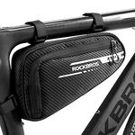 ROCKBROS Bike Triangle Bag Bike Storage Bag Bicycle Frame Pouch Bag for MTB Road Bike Cycling Bike Accessories