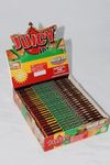 Juicy Jay's 1 Box King Size Slim Rolling Papers - Jamaican Rum Flavored - 24 Packs / 1 Full Box