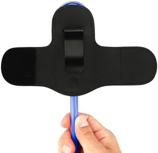 (Patent No:USD1053358S) iGuerburn Premium Leather Stethoscope Holder Hip Clip for Scrubs ，Stethoscopes Holster for 3M Littmann ADC EKO 500， Stethoscope Belt Clip Holder for Doctors Nurses EMT EMS