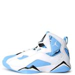 Jordan Men's True Flight White/University Blue-Black (342964 140) - 12, White/University Blue-black, 12