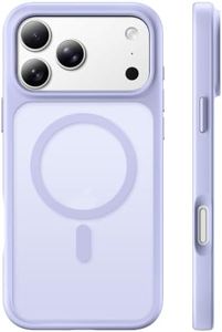 SuydanBox Magnetic for iPhone 17 Pro Max Case, Compatible with MagSafe, [Military Grade Drop Protection] Translucent Matte Shockproof Protective Anti-Fingerprint Phone Case, 6.9", Lilac