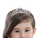 Girls Princess Crystal Tiara Crown For Birthday Party(Style1)(2pack)