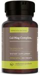 Calcium Magnesium Supplement (Cal-Mag Complex) - 300mg Calcium & 150mg Magnesium - 300 Tablets - Endurance Products Company