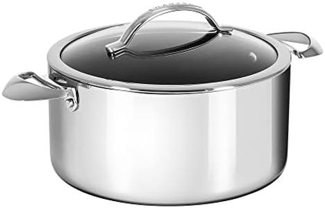 Scanpan HAPTIQ Dutch Oven Casserole, 26 cm/6.5 Litre, Silver