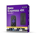 Roku Express 4K | HD/4K/HDR Streaming Media Player, Black