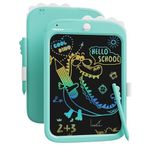 Proffisy LCD Writing Tablet Dinosaur Toy for Kids,10 inch Writing Pad with Lock Function, Erasable, Drawing, Playing, Spelling, Educational Learning Toy Gifts for 3 4 5 6 Years Old Boys Girls (Blue)