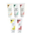 Fix My Curls Complete Curl Care Kit| Cleansing Shampoo, Moisturizing Shampoo, Hydrating Deep Conditioner, Leave-in Cream and Defining Hair Gel for Soothing, Hydrated, and Defined Curls| 50ml Each