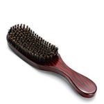 Hair Brush, Haofy Boar Brush, Soft Boar Bristle Hair Brushfor Women Men and Kids Daily Use, All Purpose 360 Waves Brush