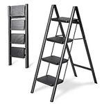 4 Step Ladder Folding Step Stool, H