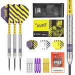 TARGET Darts Luke Littler 80% Tungsten Steel Tip Darts Set, 23G | Professional Dart Kit, Pro Grip Shafts, Pro Ultra Flights, Dart Wallet Included | Darts Accessories Kit