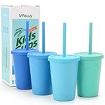 Mfacoy 4 Pack Wheat Straw Cups with