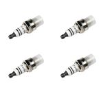 HQRP 4-Pack Spark Plug Compatible with Bosch WS7F, WSR5F, 7547/WSR6F, WS5F, WS6F, Champion RC/CJ6Y, RC/CJ7Y, RC/CJ8Y, NGK BPM6A, BPM7A, BPMR6A, BPMR7A, Stens 131-027, Oregon 77-309-1