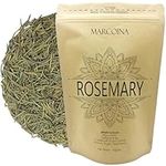 Pure Rosemary Leaves Herbal Loose Tea by Marcoina - Whole Leaves, 56g in Resealable bag, Caffeine-Free from France - Perfect for Hot Brews, and Spices - Known as Salvia Rosmarinus. - 2oz.