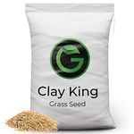 Clay King - Grass Seed for Clay Soil UK - Deep Rooting for Clay Lawns and New Builds - 5kg - Garden Lawncare Guy