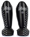 Fairtex Black SP5 Muay Thai Shin Guards (Large)