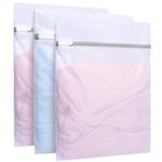 BAGAIL Mesh Laundry Bags, Washing Machine Wash Bags, Reusable and Durable Mesh Wash Bags for Delicate Blouse, Hosiery, Underwear, Bra, Lingerie and Baby Clothes, Great for Travel Storage Organization