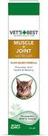 Vet's Best Feline Muscle & Joint Supplement Gel Formulated with Glucosamine to Support Cat Joint and Cartilage Health, 100g