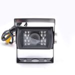 E-KYLIN Truck Front View Forward Camera for Lorry Pickup Bus Vehicle Van Camper Car - CCD HD Non-Mirror Image w/o Parking Assistance Lines - Waterproof, Night Vision DC 12V - 24V 32FT Video Cable