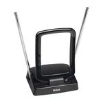 RCA ANT310Z Amplified Indoor FM and TV Antenna in Black