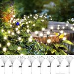 8 Pack Solar Firefly Lights Outdoor