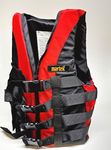 Kayak Ski Classic Buoyancy Aid 50N Impact Jacket Pfd (Red, S 40/45kg)