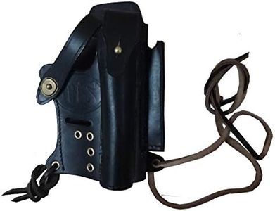 US Walther P-22 Black Leather Holster with Magazine & Silencer Pockets