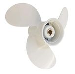 Yamaha Propeller for Boat 6hp 8hp F6 F8 / Boat Outboard Propeller 8 1/2x8 1/2-N for Yamaha 2/4-stroke Engine 7 Spline Tooth 6G1-45941-00-EL