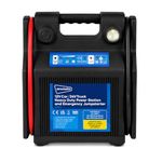 Streetwize Heavy Duty Emergency Jump Starter & Power Station | Portable Car, Van, Truck & Motorcycle Booster Kit with LED Work Light and Safe Clips (SWPP14)