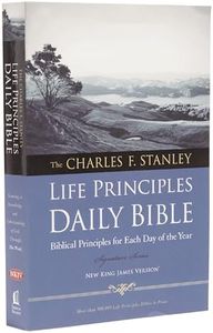 NKJV, Charles F. Stanley Life Principles Daily Bible, Paperback: Holy Bible, New King James Version