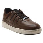 Ergon Basket EL-06 Men's Casual Shoes (Brown, 10)