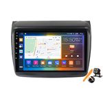 YDLX Android 11.0 Car Stereo 9 Inch Touchscreen Double Din Radio for M-ITSUBISHI L200 2008-2016 GPS Sat Multimedia Player FM BT Receiver with 4G 5G WiFi SWC DSP Carplay,M300S