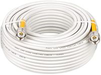 MOOKEERF CB Coax Cable,100ft RG8x Coaxial Cable PL259 Male to Male,PVC White Marine Antenna Cable UHF Cable CB Antenna Cable for CB Radio,HAM Radio,VHF Radio,SWR Meter,Antenna Analyzer