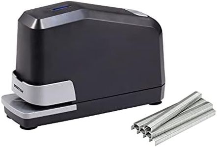 Bostitch Office Impulse Heavy Duty Electric Stapler Value Pack, 45 Sheet Capacity, Includes 5,000 Staples & Staple Remover, No-Jam, Faster Stapling, Black