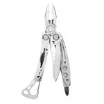 Leatherman 830920 Skeletool - Lightweight multipurpose multi-tool with 7 essential tools including a bottle opener, DIY tool for outdoor adventures made in the USA, in stainless steel