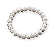 Trendy Glass Pearl Beaded Stretch BraceletsFor Girls/Women