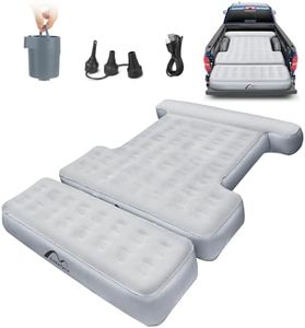 Sokeface Truck Bed Mattress for 5.5-5.8ft Short Truck, Maximized Space Design, Effortless Setup,Wireless Rechargeable Pump, Full Size, with Carry Bag, for Truck CampingTravel Outdoor, Patent Pending