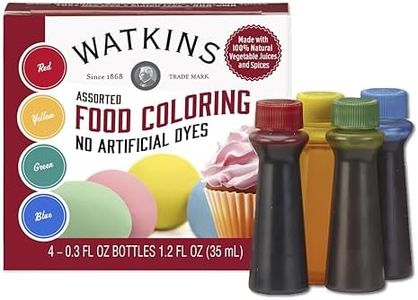 Watkins - Assorted Food Coloring - 4 Pack