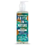 Faith In Nature Organic Coconut Liquid Hand Wash, Uplifting, Vegan and Cruelty Free, No SLS or Parabens, 400 ml