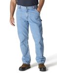 Carhartt Men's Loose Straight Denim Dungaree, Cove, 34W x 32L